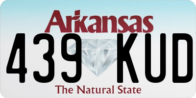 AR license plate 439KUD