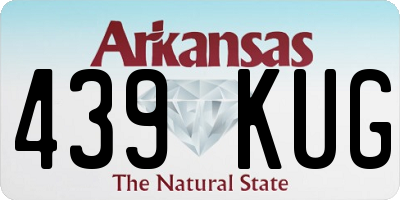 AR license plate 439KUG