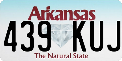 AR license plate 439KUJ