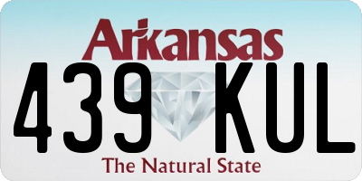 AR license plate 439KUL