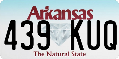 AR license plate 439KUQ