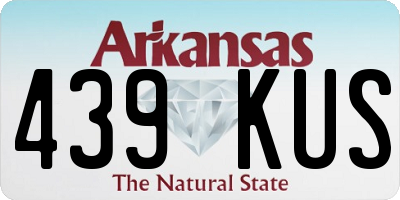 AR license plate 439KUS