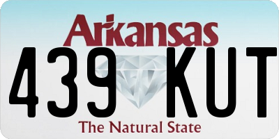 AR license plate 439KUT