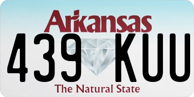 AR license plate 439KUU
