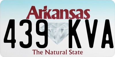 AR license plate 439KVA