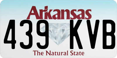 AR license plate 439KVB