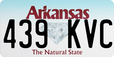 AR license plate 439KVC