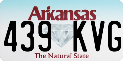 AR license plate 439KVG