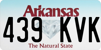 AR license plate 439KVK
