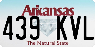 AR license plate 439KVL