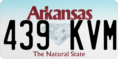 AR license plate 439KVM