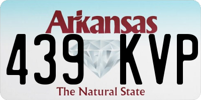 AR license plate 439KVP