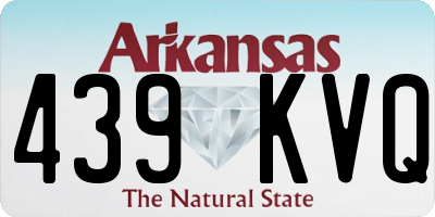 AR license plate 439KVQ