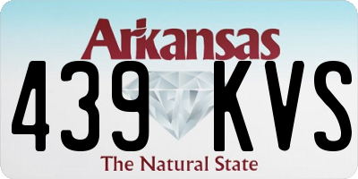 AR license plate 439KVS