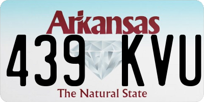 AR license plate 439KVU