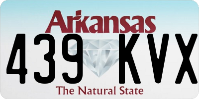 AR license plate 439KVX