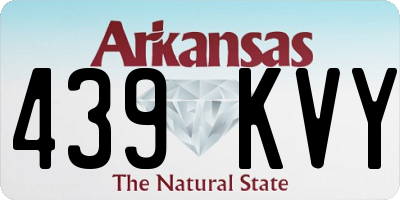 AR license plate 439KVY