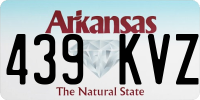 AR license plate 439KVZ