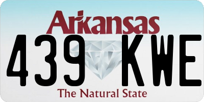 AR license plate 439KWE