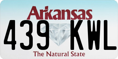 AR license plate 439KWL