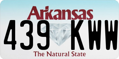 AR license plate 439KWW