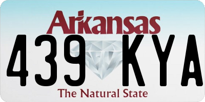 AR license plate 439KYA