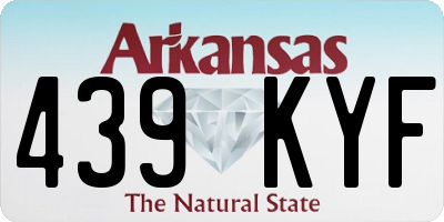 AR license plate 439KYF