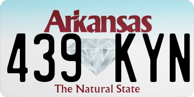 AR license plate 439KYN
