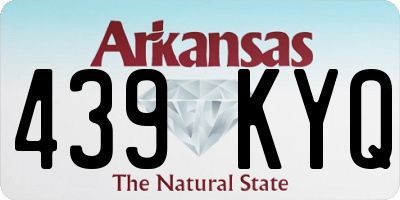 AR license plate 439KYQ