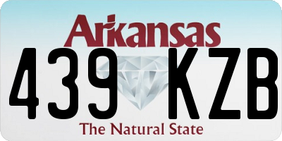 AR license plate 439KZB