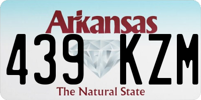 AR license plate 439KZM
