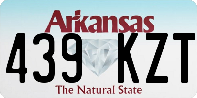 AR license plate 439KZT