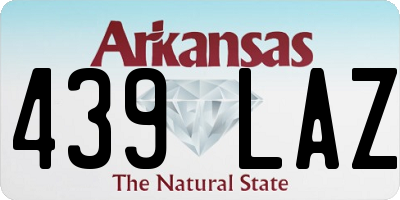 AR license plate 439LAZ