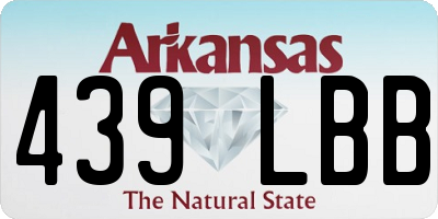 AR license plate 439LBB