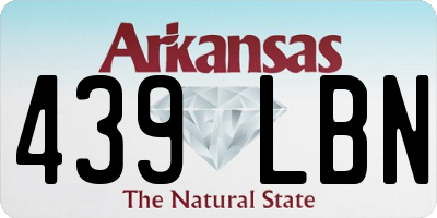 AR license plate 439LBN