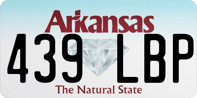 AR license plate 439LBP