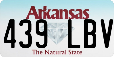 AR license plate 439LBV