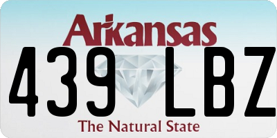 AR license plate 439LBZ