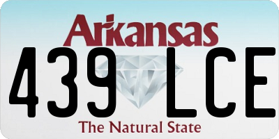 AR license plate 439LCE