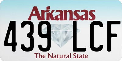 AR license plate 439LCF