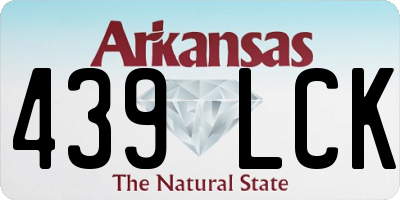 AR license plate 439LCK