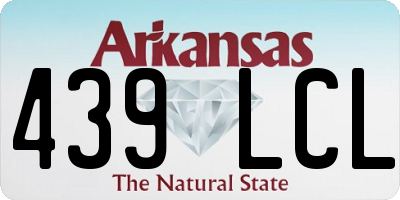 AR license plate 439LCL