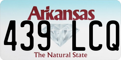 AR license plate 439LCQ