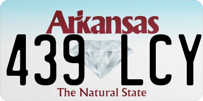 AR license plate 439LCY
