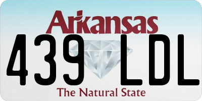 AR license plate 439LDL