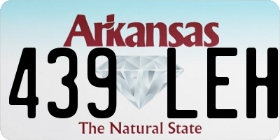 AR license plate 439LEH