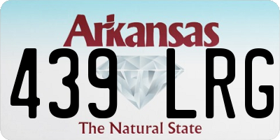 AR license plate 439LRG
