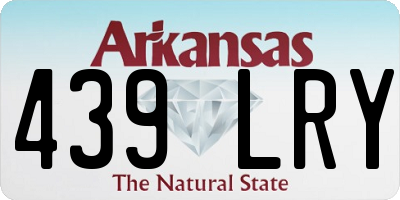 AR license plate 439LRY
