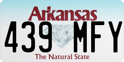 AR license plate 439MFY
