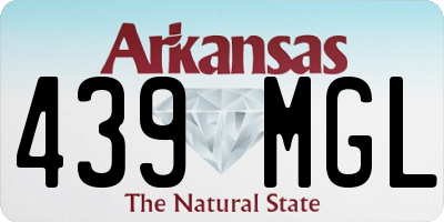 AR license plate 439MGL